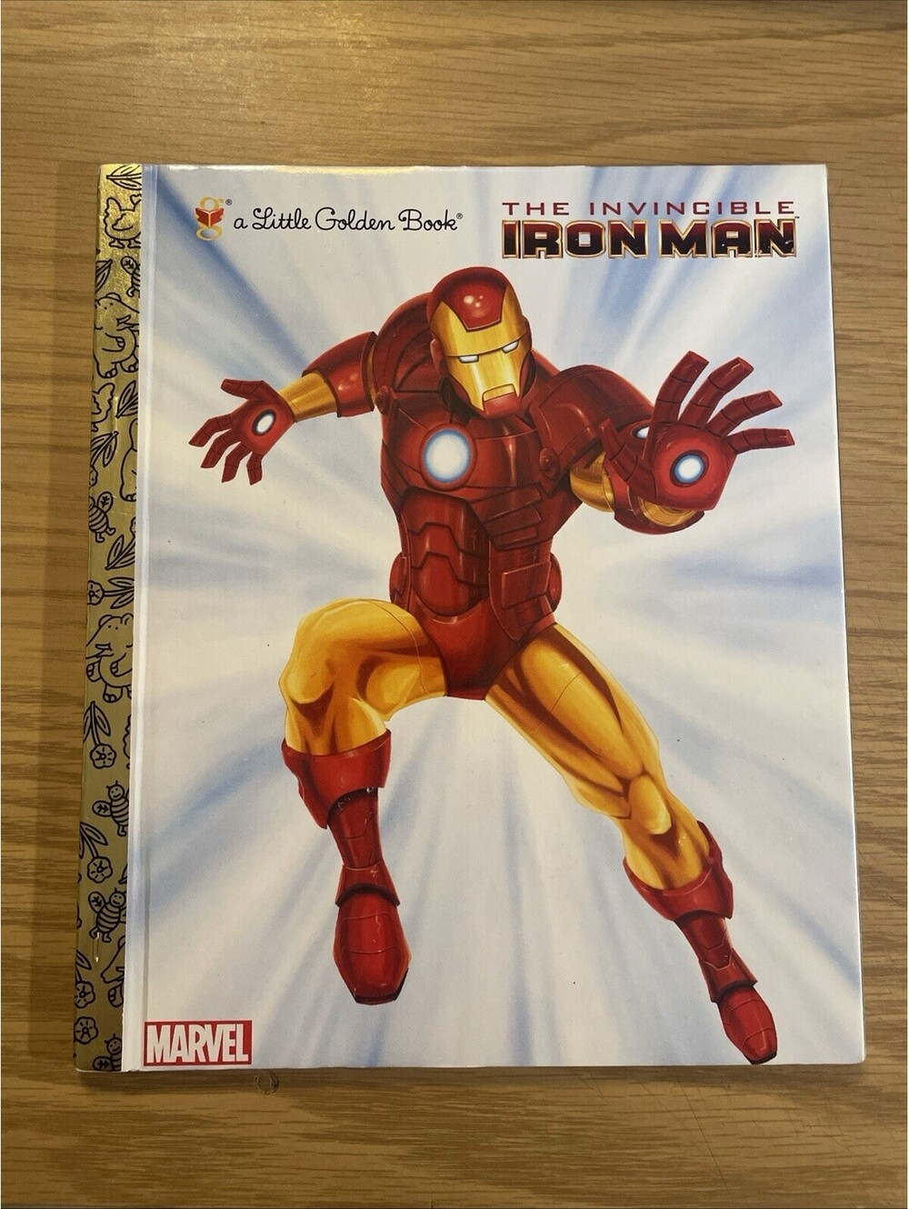 The Invincible Iron Man (Marvel: Iron Man) (Little Golden Book) - VERY GOOD